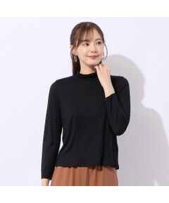 Liliane Burty ECLAT（Sサイズ） / リリアンビューティ エクラ カットソー | 【洗える】バンデーラ天竺ハイネックTシャツ