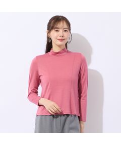 Liliane Burty ECLAT（Sサイズ） / リリアンビューティ エクラ カットソー | 【洗える】バンデーラ天竺ハイネックTシャツ