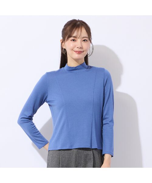 Liliane Burty ECLAT（Sサイズ） / リリアンビューティ エクラ カットソー | 【洗える】バンデーラ天竺ハイネックTシャツ | 詳細12