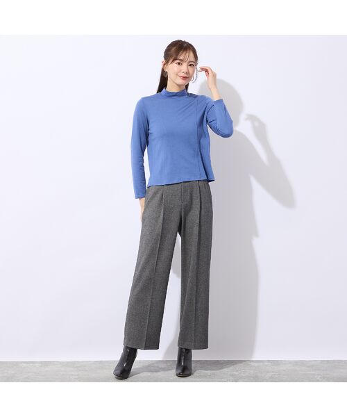 Liliane Burty ECLAT（Sサイズ） / リリアンビューティ エクラ カットソー | 【洗える】バンデーラ天竺ハイネックTシャツ | 詳細13