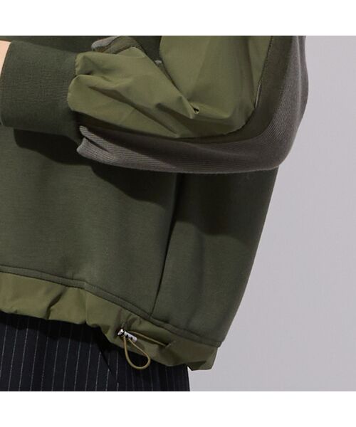 Liliane Burty ECLAT（Sサイズ） / リリアンビューティ エクラ カットソー | 【洗える】配色使いプルオーバーカットソー | 詳細7