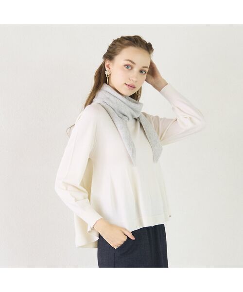 Liliane Burty ECLAT（Sサイズ） / リリアンビューティ エクラ ニット・セーター | ホールガーメントフレアニット | 詳細3