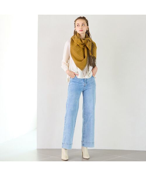 Liliane Burty ECLAT（Sサイズ） / リリアンビューティ エクラ ニット・セーター | ホールガーメントフレアニット | 詳細9