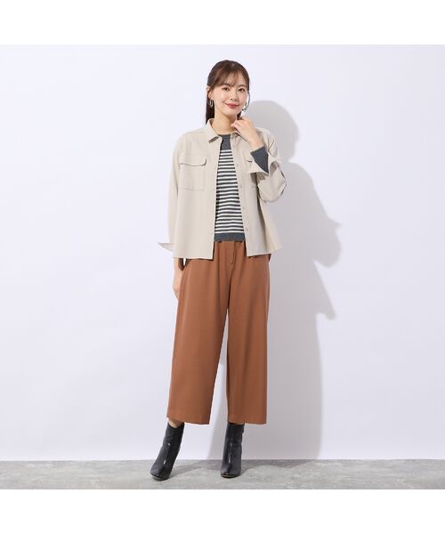 Liliane Burty ECLAT（Sサイズ） / リリアンビューティ エクラ ニット・セーター | プルオーバーボーダーニット | 詳細5