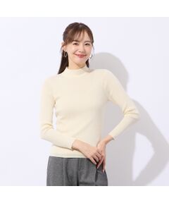 Liliane Burty ECLAT（Sサイズ） / リリアンビューティ エクラ ニット・セーター | 【洗える】ハイネックリブニット