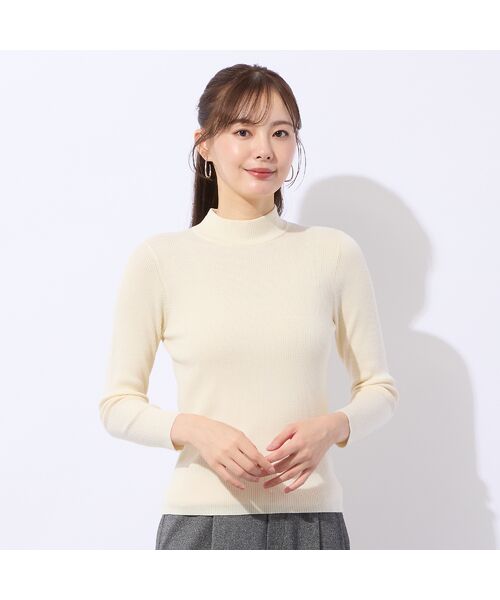 Liliane Burty ECLAT（Sサイズ） / リリアンビューティ エクラ ニット・セーター | 【洗える】ハイネックリブニット | 詳細2