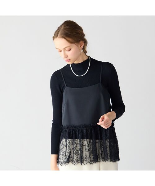 Liliane Burty ECLAT（Sサイズ） / リリアンビューティ エクラ ニット・セーター | 【洗える】ハイネックリブニット | 詳細7