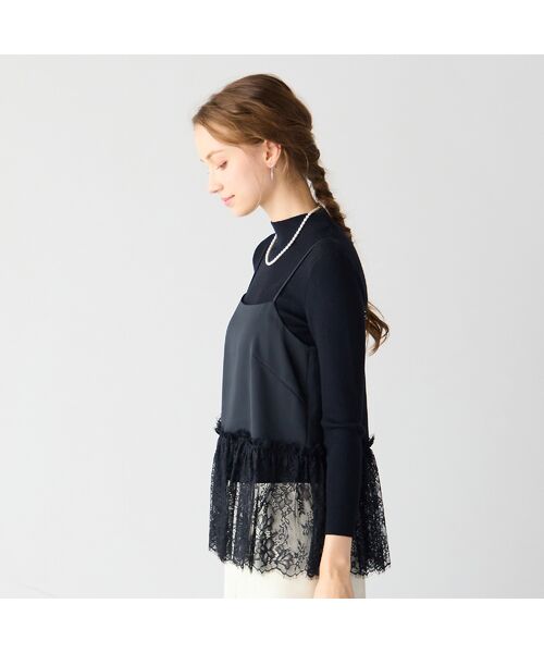 Liliane Burty ECLAT（Sサイズ） / リリアンビューティ エクラ ニット・セーター | 【洗える】ハイネックリブニット | 詳細8