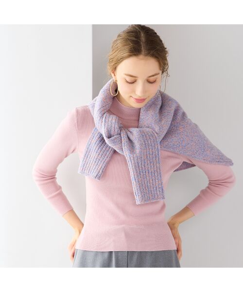 Liliane Burty ECLAT（Sサイズ） / リリアンビューティ エクラ ニット・セーター | 【洗える】ハイネックリブニット | 詳細15