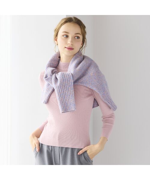 Liliane Burty ECLAT（Sサイズ） / リリアンビューティ エクラ ニット・セーター | 【洗える】ハイネックリブニット | 詳細16