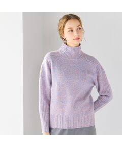 Liliane Burty ECLAT（Sサイズ） / リリアンビューティ エクラ ニット・セーター | カラー杢プルオーバーニット