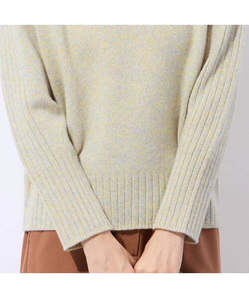 Liliane Burty ECLAT（Sサイズ） / リリアンビューティ エクラ ニット・セーター | カラー杢プルオーバーニット | 詳細8