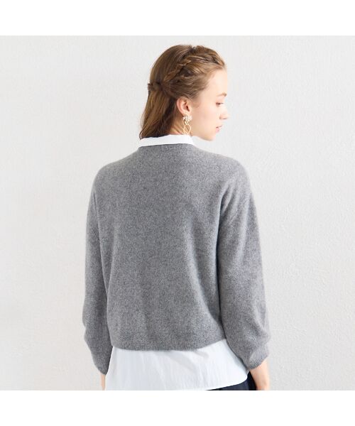 Liliane Burty ECLAT（Sサイズ） / リリアンビューティ エクラ ニット・セーター | ラメ入りシャギープルオーバーニット | 詳細2