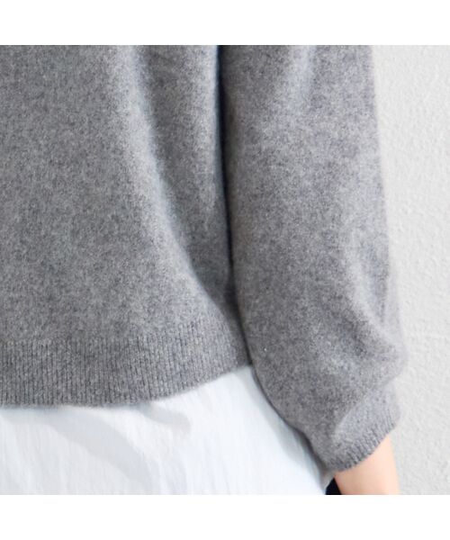 Liliane Burty ECLAT（Sサイズ） / リリアンビューティ エクラ ニット・セーター | ラメ入りシャギープルオーバーニット | 詳細4