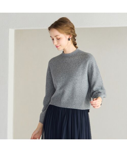 Liliane Burty ECLAT（Sサイズ） / リリアンビューティ エクラ ニット・セーター | ラメ入りシャギープルオーバーニット | 詳細5