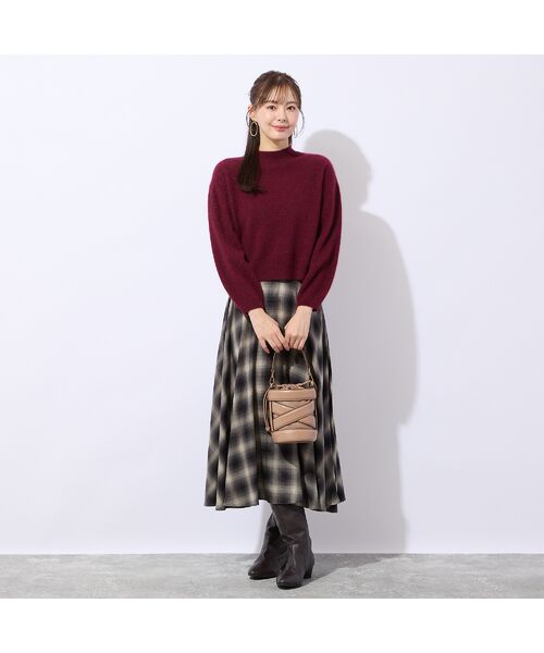 Liliane Burty ECLAT（Sサイズ） / リリアンビューティ エクラ ニット・セーター | ラメ入りシャギープルオーバーニット | 詳細15