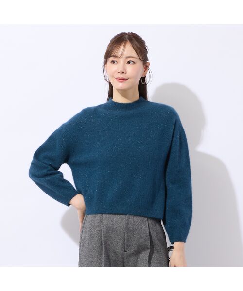 Liliane Burty ECLAT（Sサイズ） / リリアンビューティ エクラ ニット・セーター | ラメ入りシャギープルオーバーニット | 詳細16