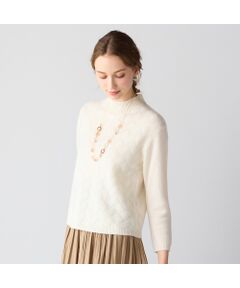 Liliane Burty ECLAT（Sサイズ） / リリアンビューティ エクラ ニット・セーター | カシミヤ7GGプルオーバーニット