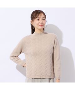 Liliane Burty ECLAT（Sサイズ） / リリアンビューティ エクラ ニット・セーター | カシミヤ7GGプルオーバーニット