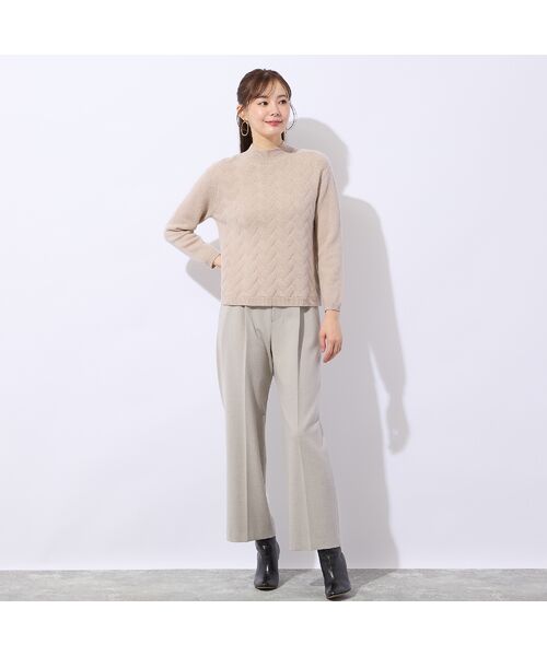 Liliane Burty ECLAT（Sサイズ） / リリアンビューティ エクラ ニット・セーター | カシミヤ7GGプルオーバーニット | 詳細13