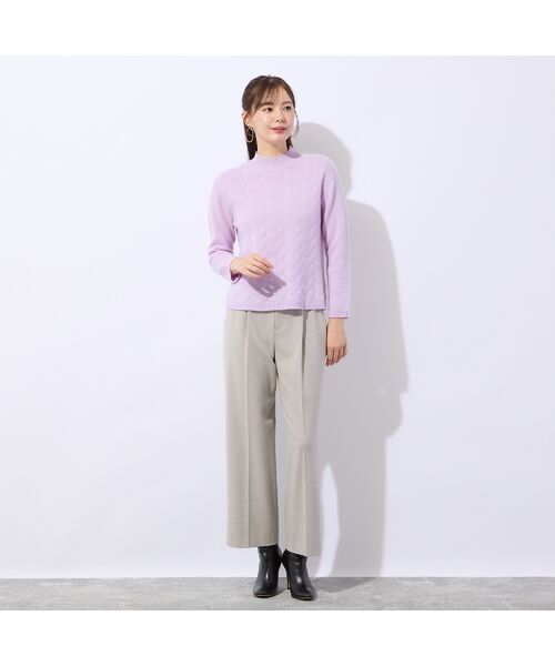 Liliane Burty ECLAT（Sサイズ） / リリアンビューティ エクラ ニット・セーター | カシミヤ7GGプルオーバーニット | 詳細16
