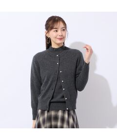 Liliane Burty ECLAT（Sサイズ） / リリアンビューティ エクラ カーディガン・ボレロ | 【アンサンブル対応】カシミヤニットカーディガン