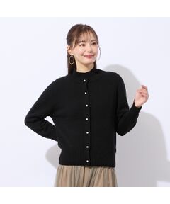 Liliane Burty ECLAT（Sサイズ） / リリアンビューティ エクラ カーディガン・ボレロ | 【アンサンブル対応】カシミヤニットカーディガン