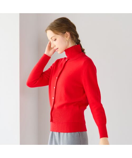 Liliane Burty ECLAT（Sサイズ） / リリアンビューティ エクラ カーディガン・ボレロ | 【アンサンブル対応】カシミヤニットカーディガン | 詳細7