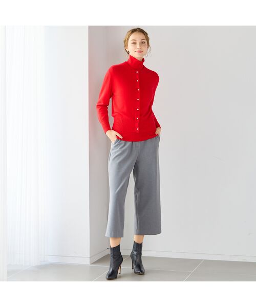 Liliane Burty ECLAT（Sサイズ） / リリアンビューティ エクラ カーディガン・ボレロ | 【アンサンブル対応】カシミヤニットカーディガン | 詳細9