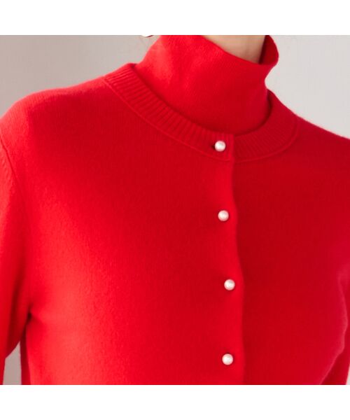 Liliane Burty ECLAT（Sサイズ） / リリアンビューティ エクラ カーディガン・ボレロ | 【アンサンブル対応】カシミヤニットカーディガン | 詳細10