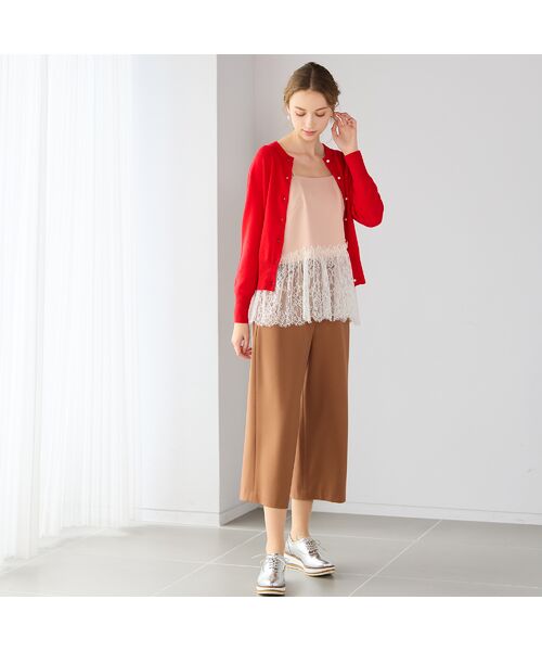 Liliane Burty ECLAT（Sサイズ） / リリアンビューティ エクラ カーディガン・ボレロ | 【アンサンブル対応】カシミヤニットカーディガン | 詳細13