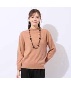 Liliane Burty ECLAT（Sサイズ） / リリアンビューティ エクラ ニット・セーター | 【アンサンブル対応】カシミヤハイネックニット