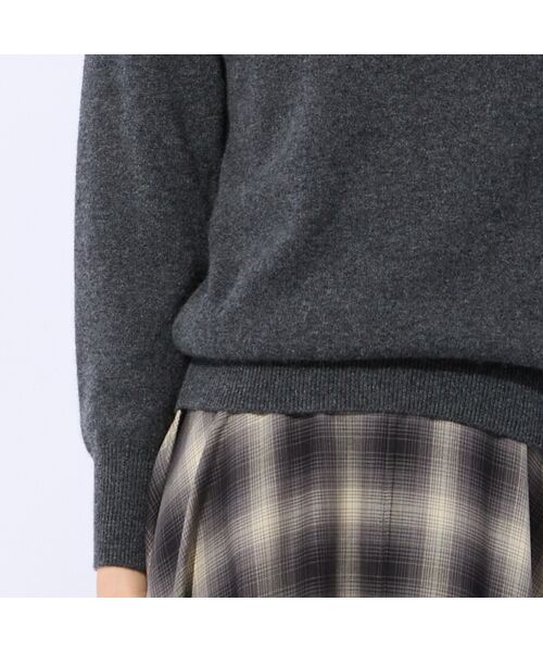 Liliane Burty ECLAT（Sサイズ） / リリアンビューティ エクラ ニット・セーター | 【アンサンブル対応】カシミヤハイネックニット | 詳細7