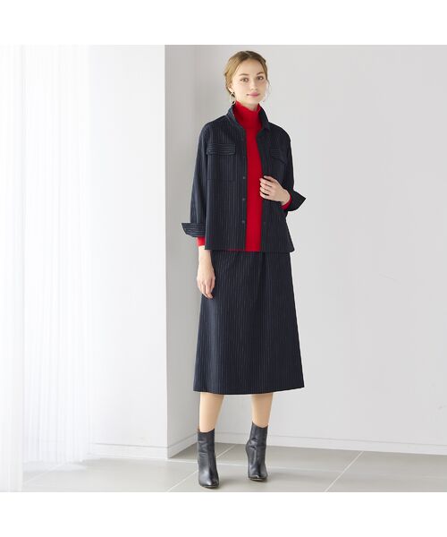 Liliane Burty ECLAT（Sサイズ） / リリアンビューティ エクラ ニット・セーター | 【アンサンブル対応】カシミヤハイネックニット | 詳細16