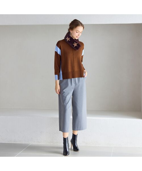 Liliane Burty ECLAT（Sサイズ） / リリアンビューティ エクラ ネックウォーマー・イヤーマフ | 【一部店舗・オンラインショップ限定】フェイクファー星ティペット | 詳細11