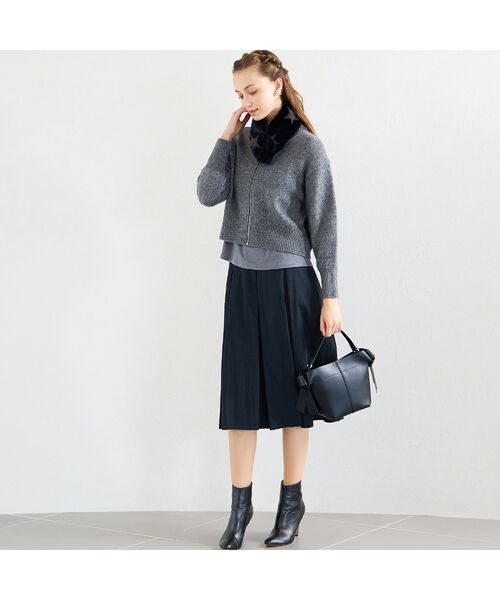 Liliane Burty ECLAT（Sサイズ） / リリアンビューティ エクラ ネックウォーマー・イヤーマフ | 【一部店舗・オンラインショップ限定】フェイクファー星ティペット | 詳細14