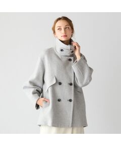 Liliane Burty ECLAT（Sサイズ） / リリアンビューティ エクラ ピーコート | コクーンスリーブミドルコート