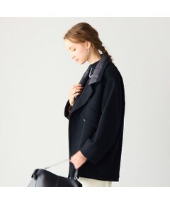 Liliane Burty ECLAT（Sサイズ） / リリアンビューティ エクラ ピーコート | コクーンスリーブミドルコート