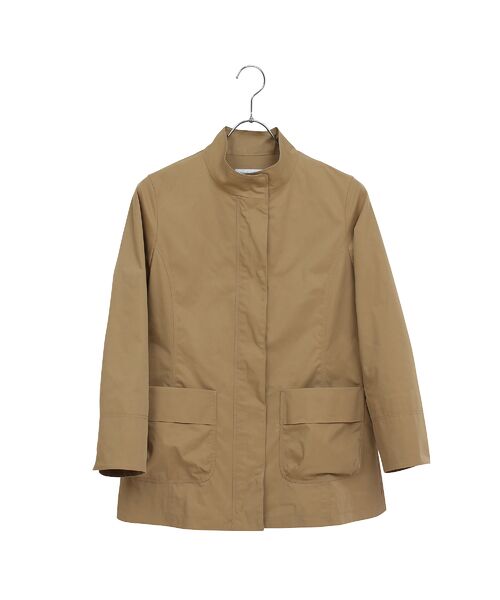 Liliane Burty ECLAT（Sサイズ） / リリアンビューティ エクラ その他アウター | 【はっ水】ツイルスタンドカラーライトコート | 詳細1