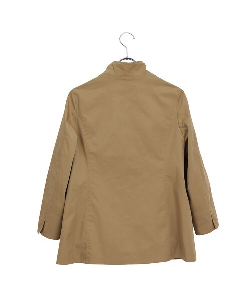 Liliane Burty ECLAT（Sサイズ） / リリアンビューティ エクラ その他アウター | 【はっ水】ツイルスタンドカラーライトコート | 詳細2