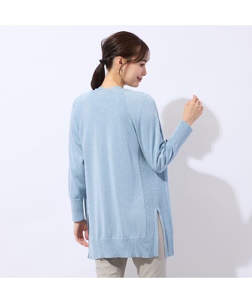 Liliane Burty ECLAT（Sサイズ） / リリアンビューティ エクラ カーディガン・ボレロ | 【アンサンブル対応】ハイゲージラメニットカーディガン | 詳細7