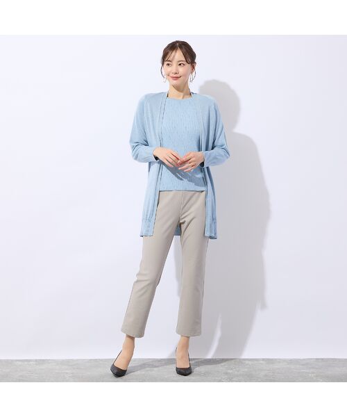 Liliane Burty ECLAT（Sサイズ） / リリアンビューティ エクラ カーディガン・ボレロ | 【アンサンブル対応】ハイゲージラメニットカーディガン | 詳細8