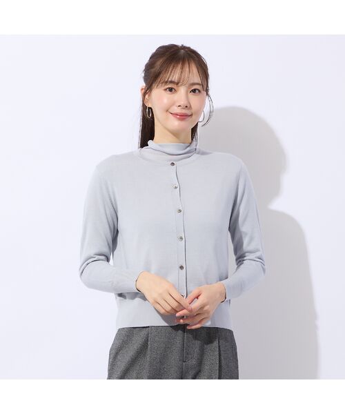 Liliane Burty ECLAT（Sサイズ） / リリアンビューティ エクラ カーディガン・ボレロ | 【アンサンブル対応】ウールシルクニットカーディガン | 詳細1