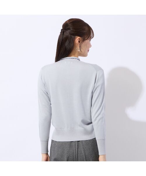 Liliane Burty ECLAT（Sサイズ） / リリアンビューティ エクラ カーディガン・ボレロ | 【アンサンブル対応】ウールシルクニットカーディガン | 詳細3