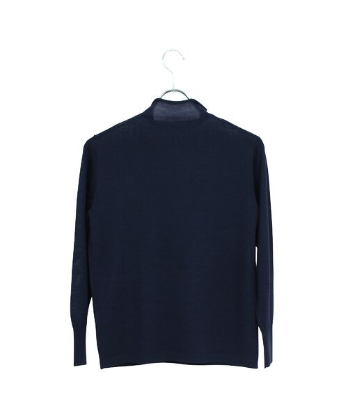 Liliane Burty ECLAT（Sサイズ） / リリアンビューティ エクラ ニット・セーター | 【アンサンブル対応】ウールシルクオフタートルニット | 詳細6