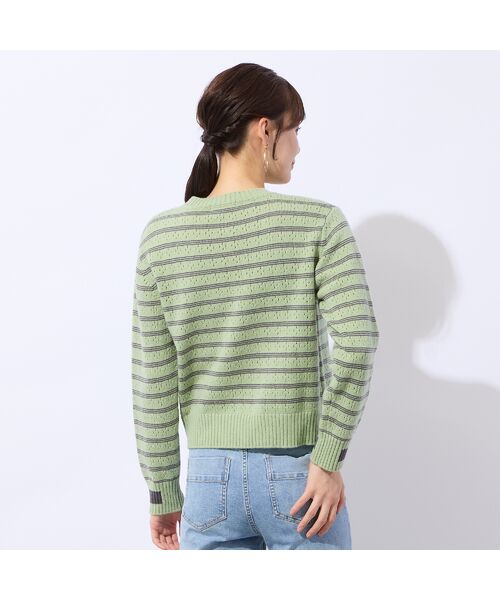 Liliane Burty ECLAT（Sサイズ） / リリアンビューティ エクラ ニット・セーター | プルオーバーボーダーニット | 詳細5