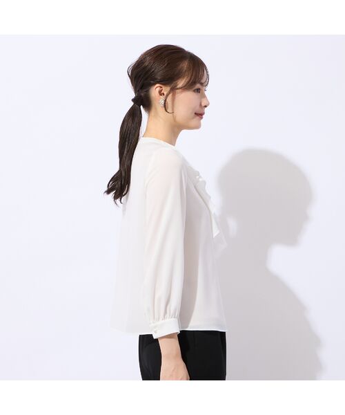 Liliane Burty ECLAT（Sサイズ） / リリアンビューティ エクラ シャツ・ブラウス | フリル衿ブラウス | 詳細3