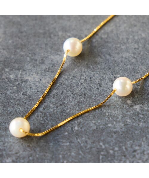 Liliane Burty ECLAT（Sサイズ） / リリアンビューティ エクラ ネックレス・ペンダント・チョーカー | 【オンラインショップ限定】アコヤパールフリースライドネックレス | 詳細7