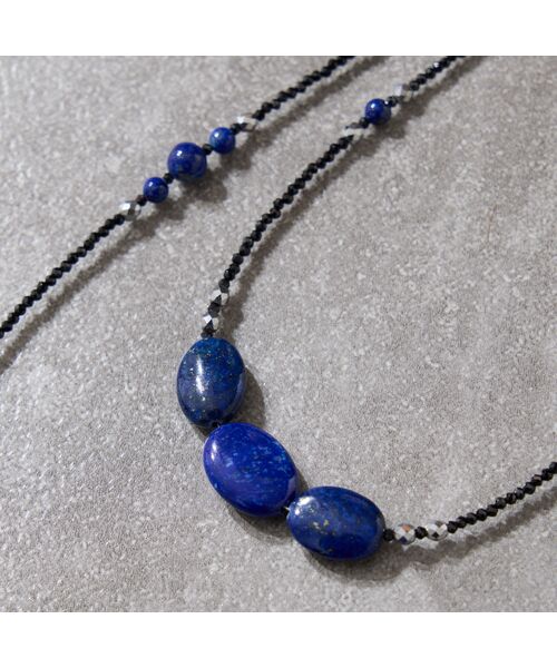 Liliane Burty ECLAT（Sサイズ） / リリアンビューティ エクラ ネックレス・ペンダント・チョーカー | 【一部店舗・オンラインショップ限定】ラピスラズリダブルマグネットネックレス | 詳細5