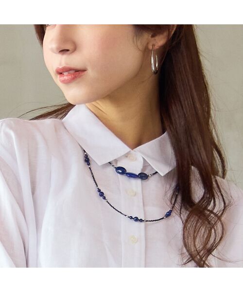 Liliane Burty ECLAT（Sサイズ） / リリアンビューティ エクラ ネックレス・ペンダント・チョーカー | 【一部店舗・オンラインショップ限定】ラピスラズリダブルマグネットネックレス | 詳細9